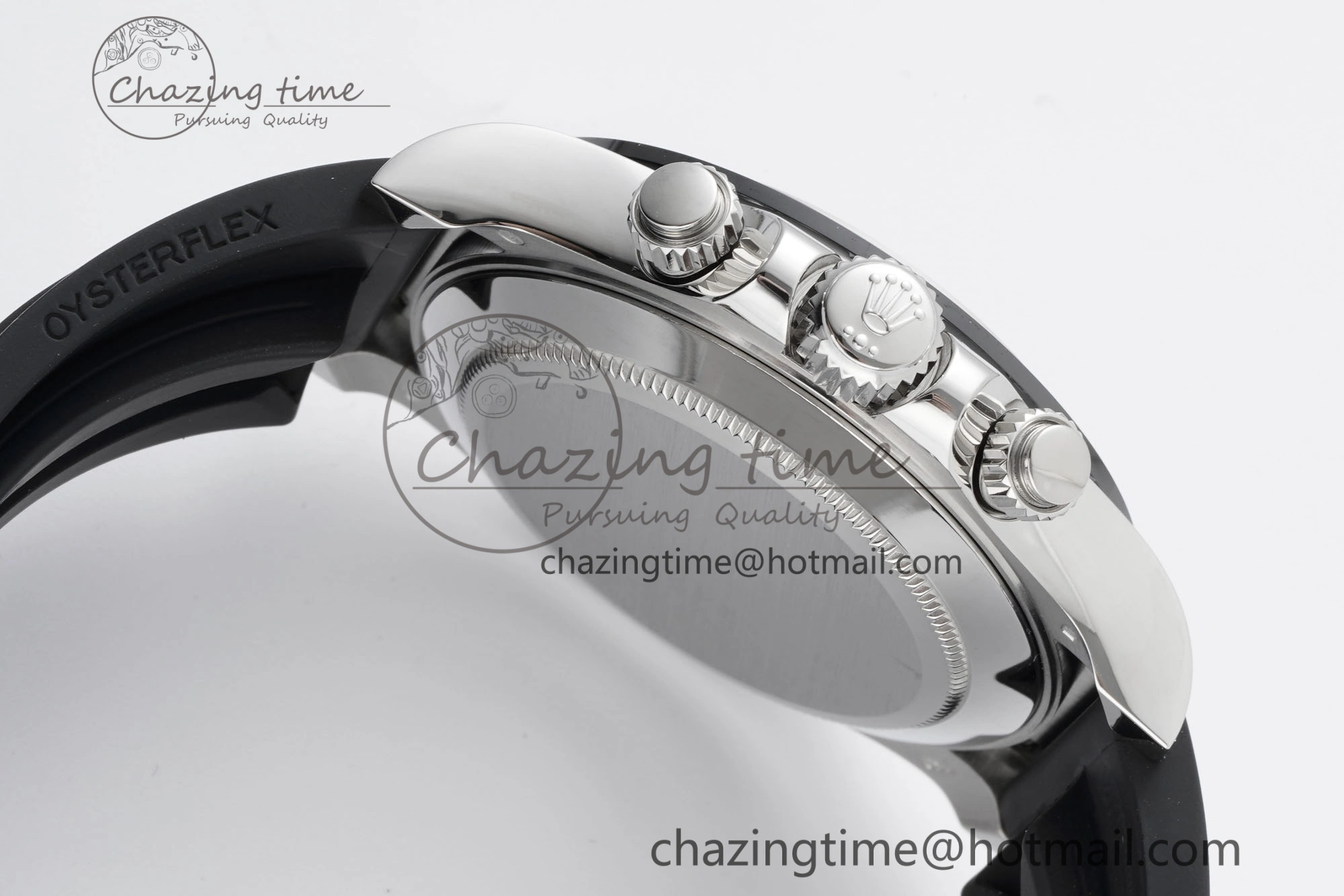 Daytona 116519 Noob  1:1 Best Edition Black Diamonds Dial on Oysterflex Strap SA4130