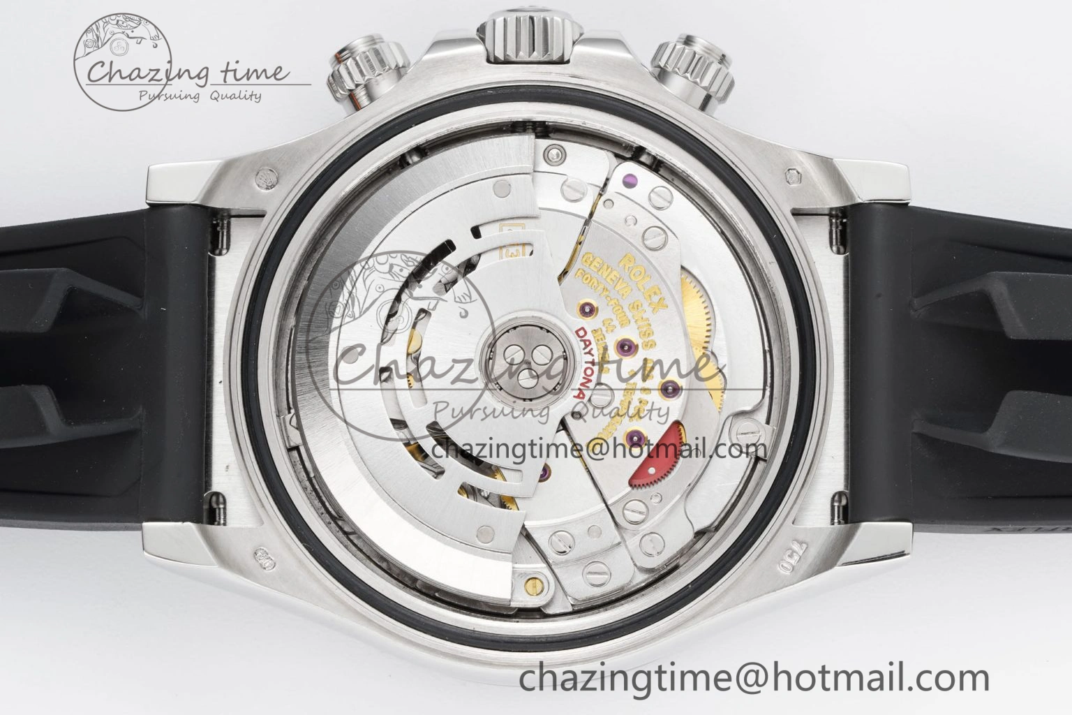 Daytona 116519 Noob  1:1 Best Edition Black Diamonds Dial on Oysterflex Strap SA4130