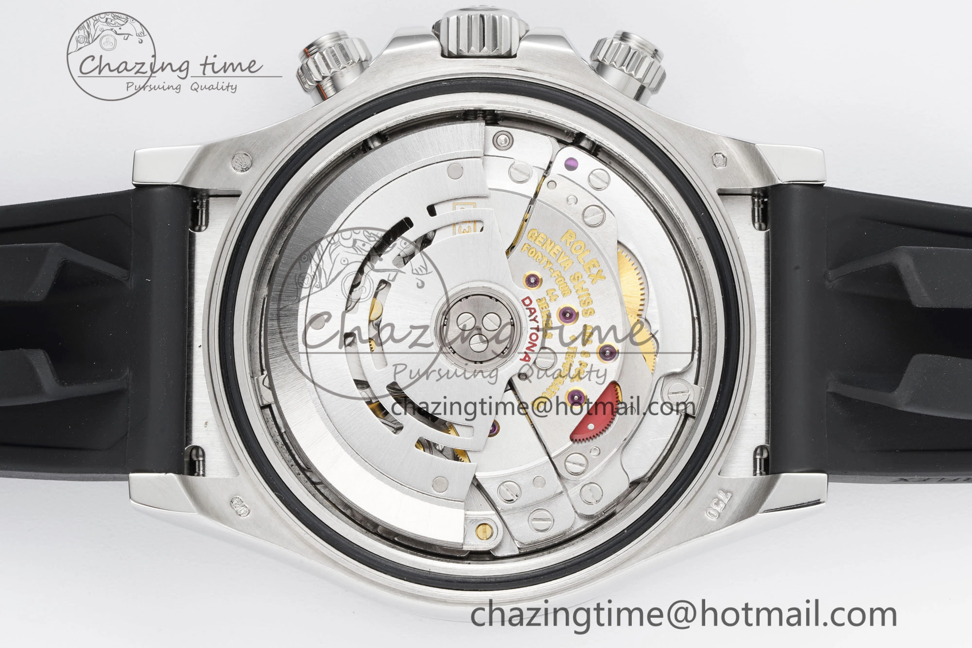 Daytona 116519 Noob  1:1 Best Edition Black Diamonds Dial on Oysterflex Strap SA4130