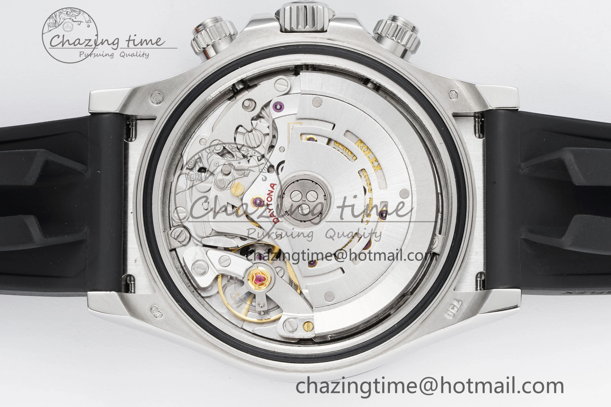Daytona 116519 Noob  1:1 Best Edition Black Diamonds Dial on Oysterflex Strap SA4130