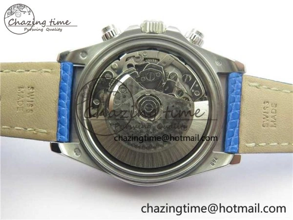 Daytona 116519 OXF Best Edition Blue Dial on Blue Leather Strap A7750