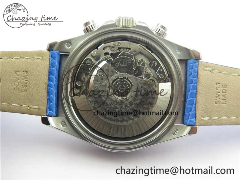 Daytona 116519 OXF Best Edition Blue Dial on Blue Leather Strap A7750