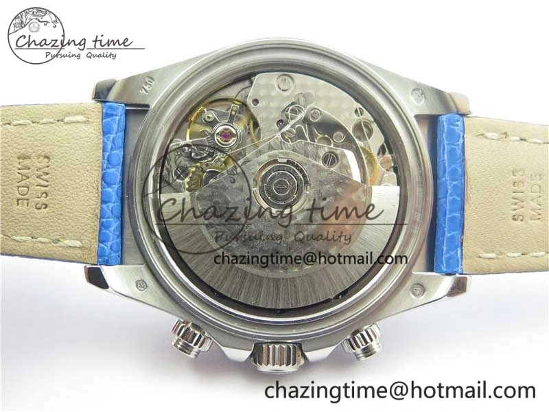 Daytona 116519 OXF Best Edition Blue Dial on Blue Leather Strap A7750