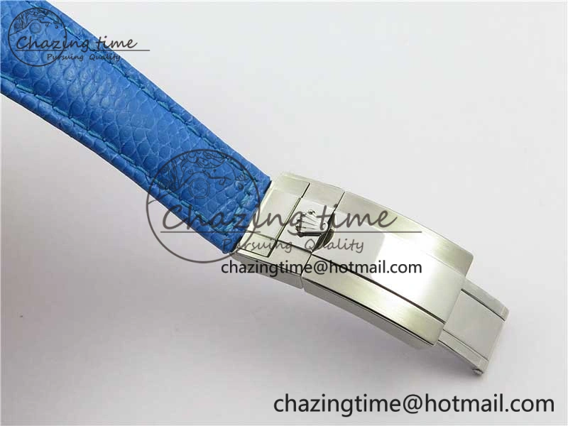 Daytona 116519 OXF Best Edition Blue Dial on Blue Leather Strap A7750