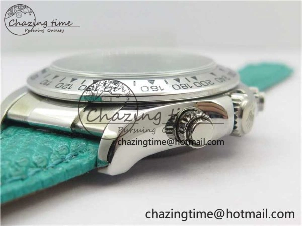 Daytona 116519 OXF Best Edition Green Dial on Green Leather Strap A7750