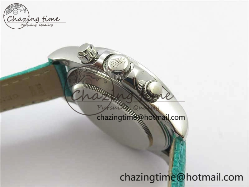 Daytona 116519 OXF Best Edition Green Dial on Green Leather Strap A7750