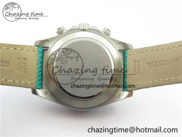 Daytona 116519 OXF Best Edition Green Dial on Green Leather Strap A7750