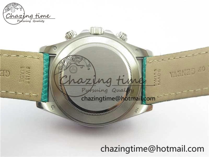 Daytona 116519 OXF Best Edition Green Dial on Green Leather Strap A7750