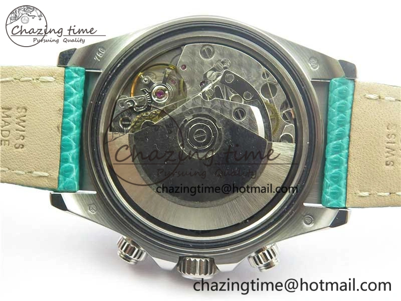 Daytona 116519 OXF Best Edition Green Dial on Green Leather Strap A7750