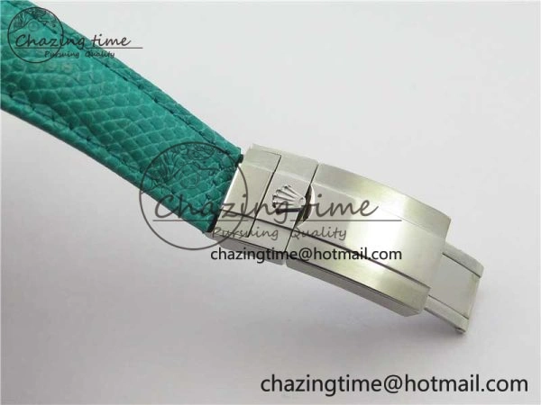 Daytona 116519 OXF Best Edition Green Dial on Green Leather Strap A7750