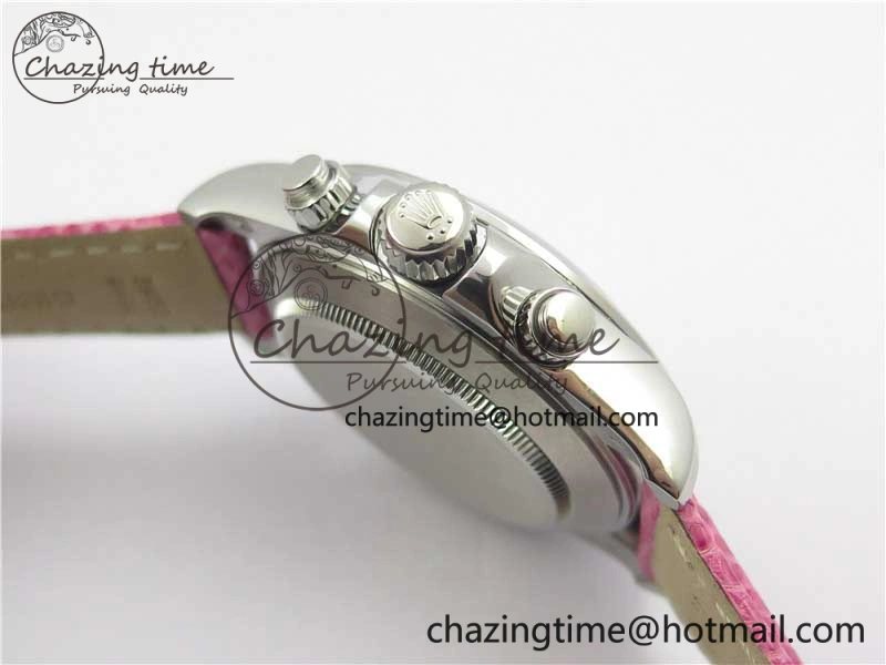 Daytona 116519 OXF Best Edition Pink Dial on Pink Leather Strap A7750