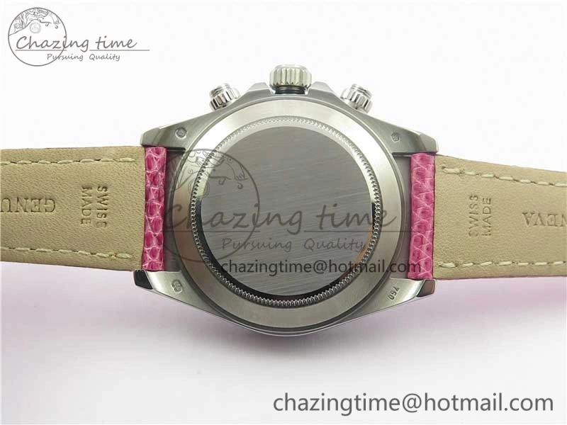 Daytona 116519 OXF Best Edition Pink Dial on Pink Leather Strap A7750