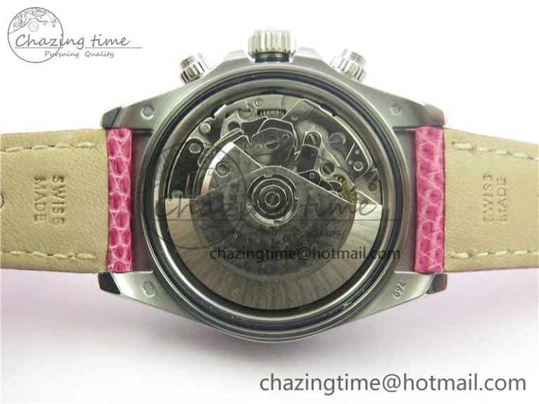 Daytona 116519 OXF Best Edition Pink Dial on Pink Leather Strap A7750