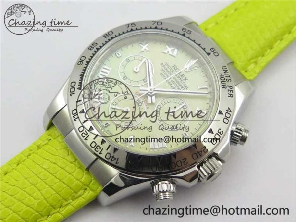 Daytona 116519 OXF Best Edition Yellow Dial on Yellow Leather Strap A7750