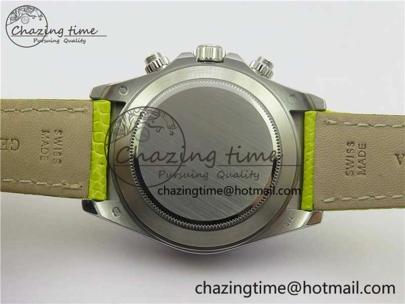 Daytona 116519 OXF Best Edition Yellow Dial on Yellow Leather Strap A7750
