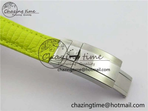 Daytona 116519 OXF Best Edition Yellow Dial on Yellow Leather Strap A7750