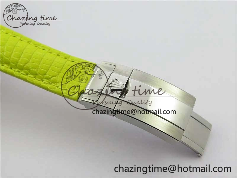 Daytona 116519 OXF Best Edition Yellow Dial on Yellow Leather Strap A7750