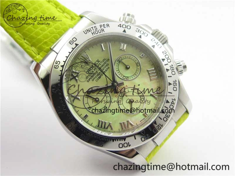 Daytona 116519 OXF Best Edition Yellow Dial on Yellow Leather Strap A7750