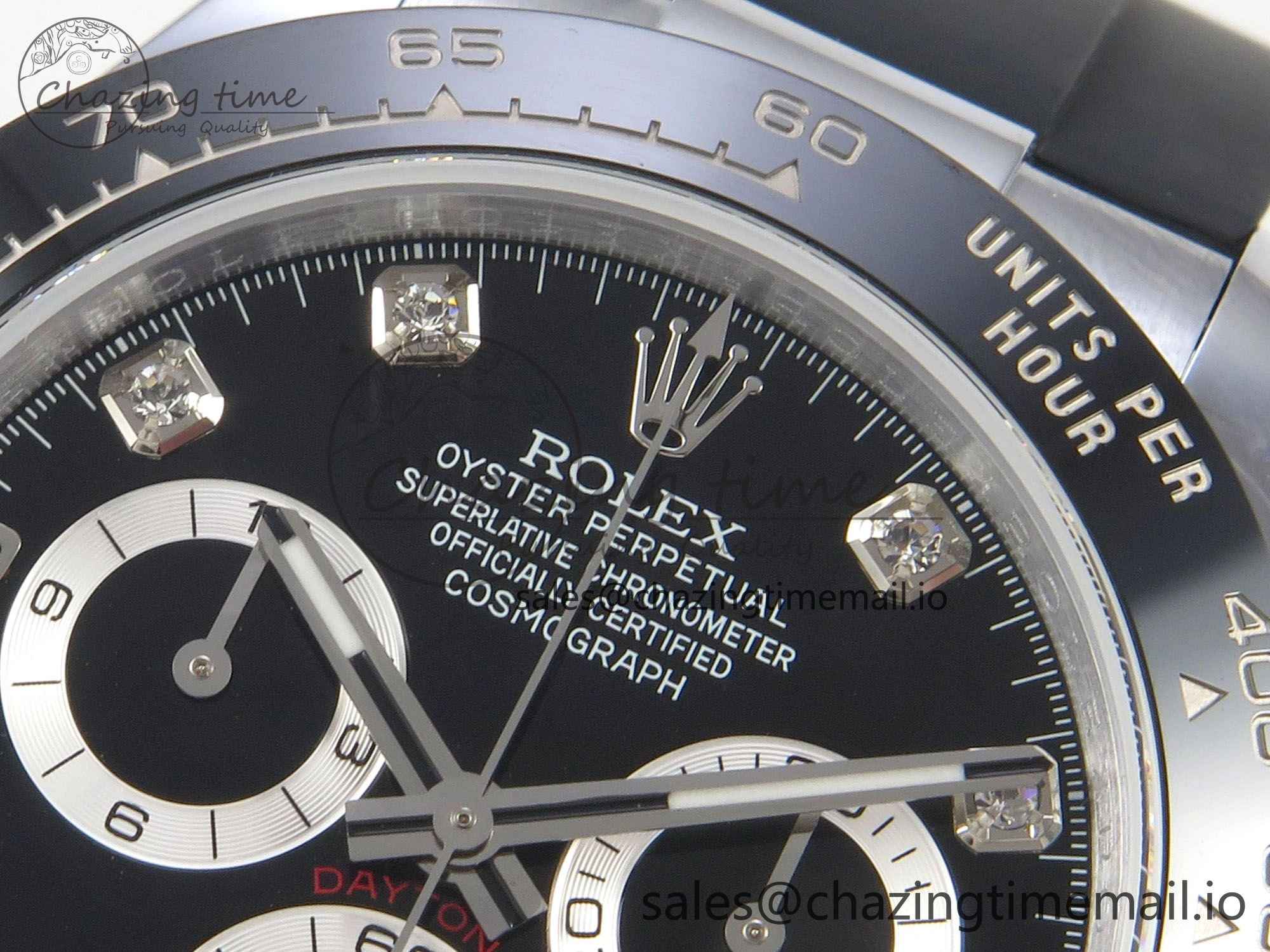 Daytona 116519 QF 1:1 Best Edition Black Grey Dial on Oysterflex Strap SH4130 V11（Gain Weight）
