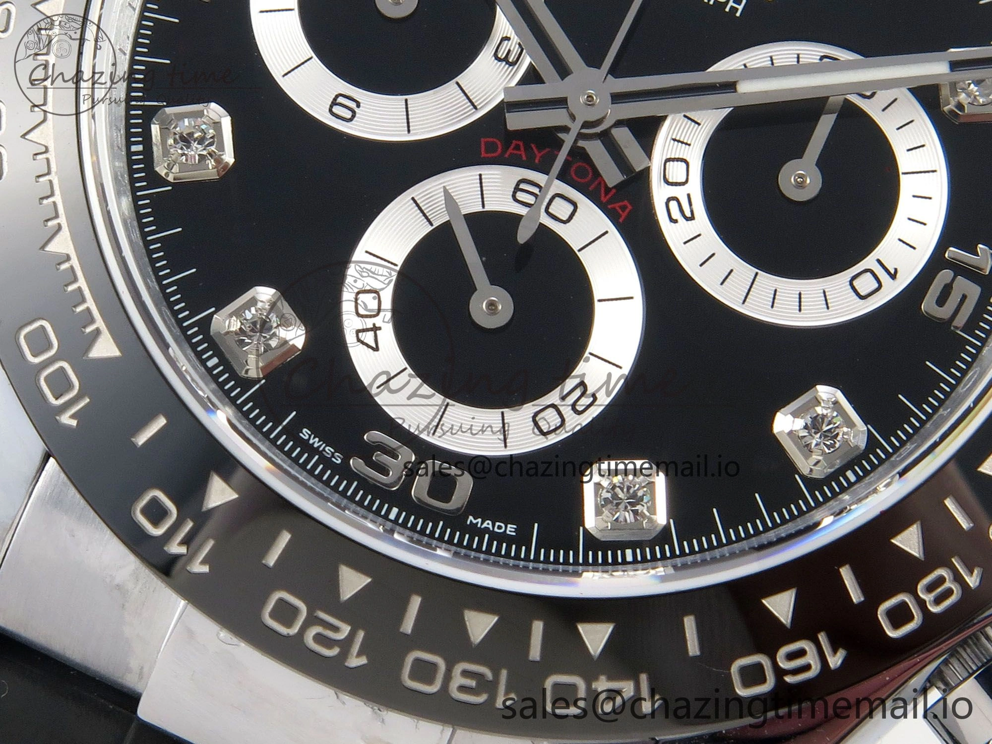 Daytona 116519 QF 1:1 Best Edition Black Grey Dial on Oysterflex Strap SH4130 V11（Gain Weight）