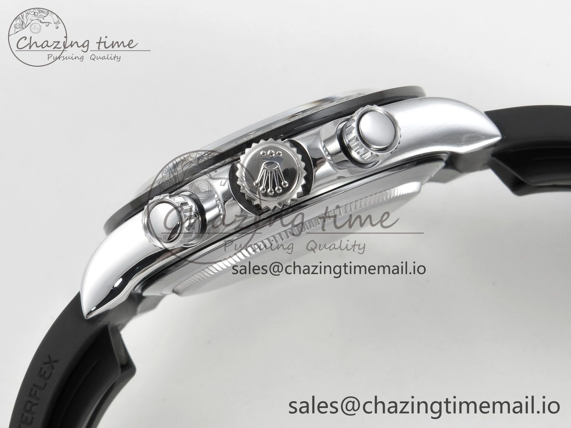 Daytona 116519 QF 1:1 Best Edition Black Grey Dial on Oysterflex Strap SH4130 V11（Gain Weight）