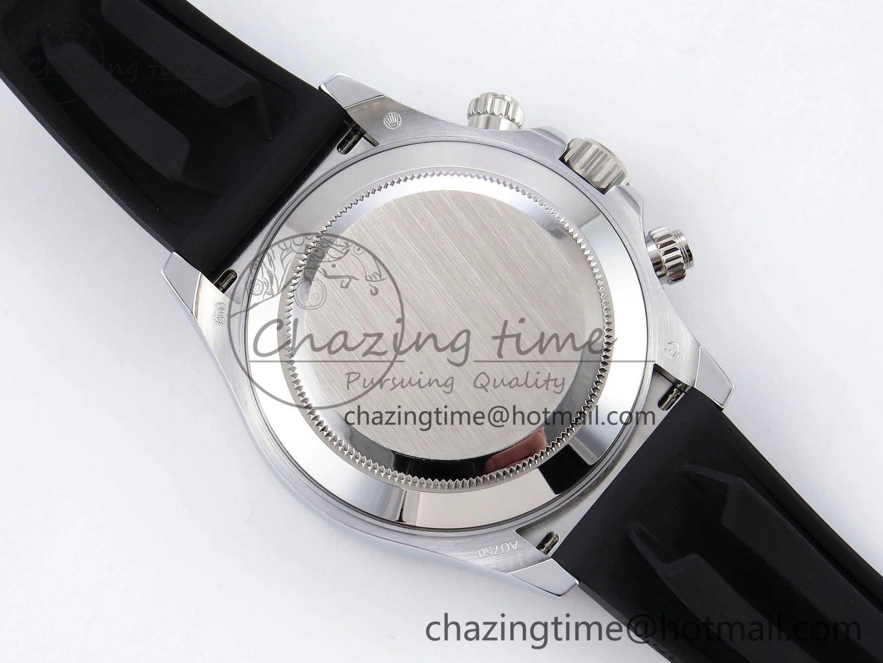 Daytona 116519 QF 1:1 Best Edition Black White Diamonds Dial on Oysterflex Strap SH4130 V3 (Gain Weight)