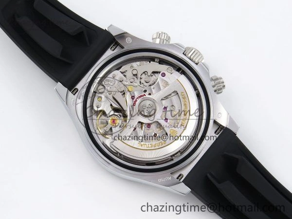 Daytona 116519 QF 1:1 Best Edition Black White Diamonds Dial on Oysterflex Strap SH4130 V3 (Gain Weight)