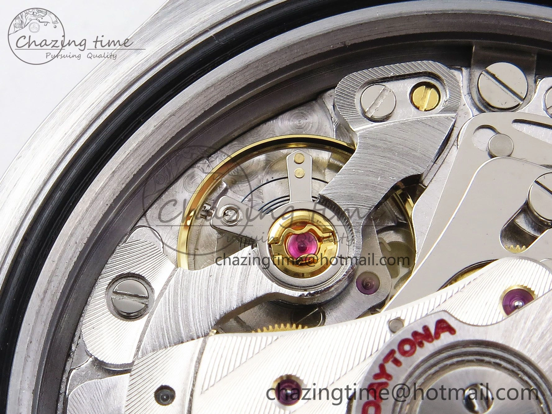 Daytona 116519 QF 1:1 Best Edition Black White Diamonds Dial on Oysterflex Strap SH4130 V3 (Gain Weight)