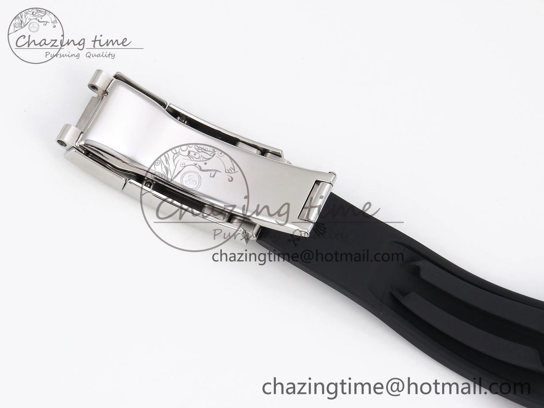 Daytona 116519 QF 1:1 Best Edition Black White Diamonds Dial on Oysterflex Strap SH4130 V3 (Gain Weight)