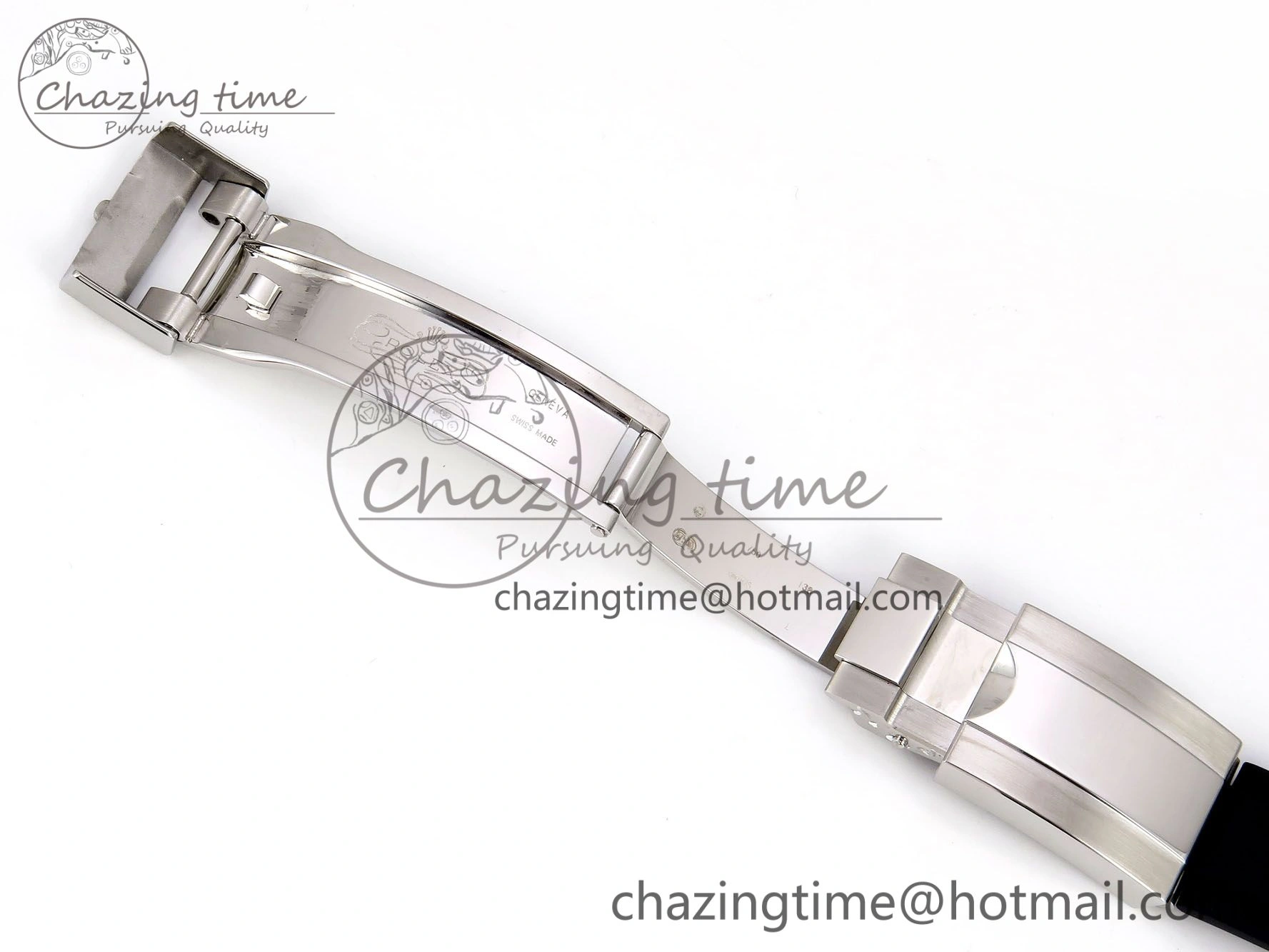 Daytona 116519 QF 1:1 Best Edition Black White Diamonds Dial on Oysterflex Strap SH4130 V3 (Gain Weight)