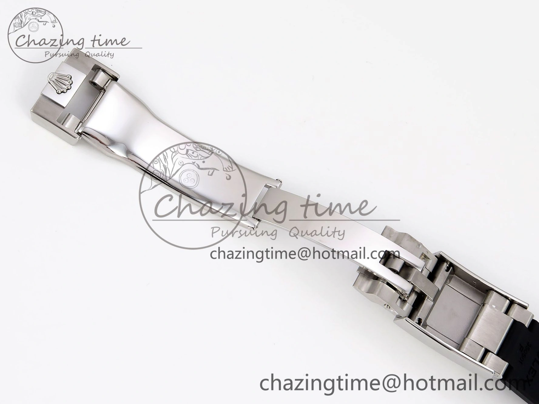 Daytona 116519 QF 1:1 Best Edition Black White Diamonds Dial on Oysterflex Strap SH4130 V3 (Gain Weight)