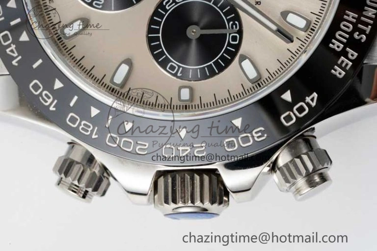 Daytona 116519 QF 1:1 Best Edition Gray Dial on Oysterflex Rubber Strap SA4130