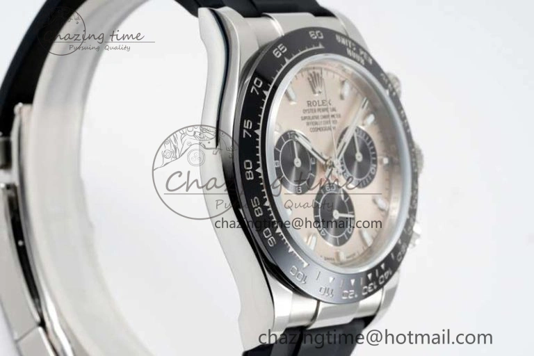 Daytona 116519 QF 1:1 Best Edition Gray Dial on Oysterflex Rubber Strap SA4130