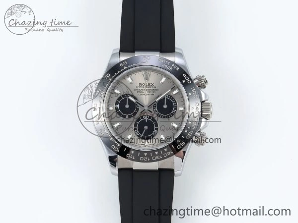 Daytona 116519 QF 1:1 Best Edition Gray Dial on Oysterflex Strap SH4130 V3 (Gain Weight)