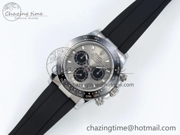 Daytona 116519 QF 1:1 Best Edition Gray Dial on Oysterflex Strap SH4130 V3 (Gain Weight)