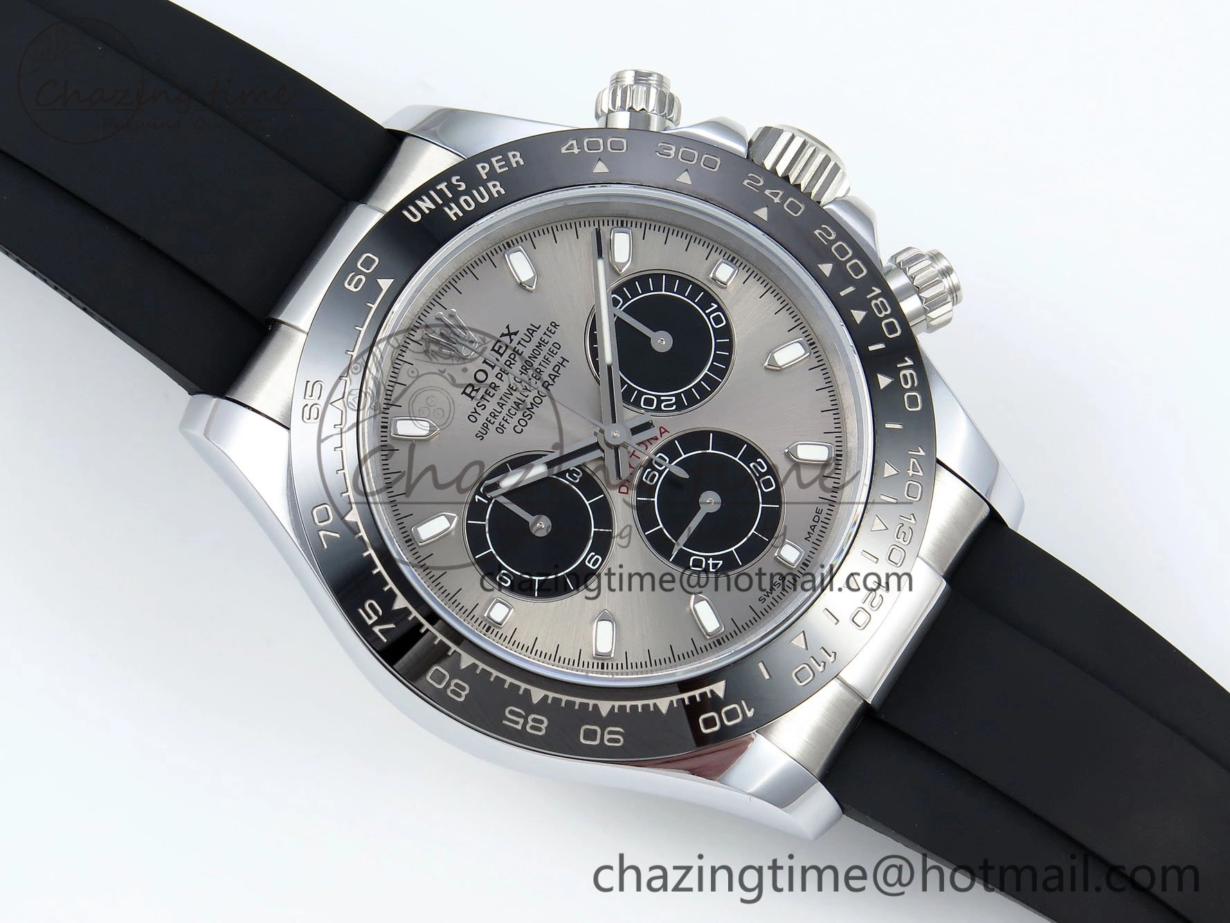 Daytona 116519 QF 1:1 Best Edition Gray Dial on Oysterflex Strap SH4130 V3 (Gain Weight)