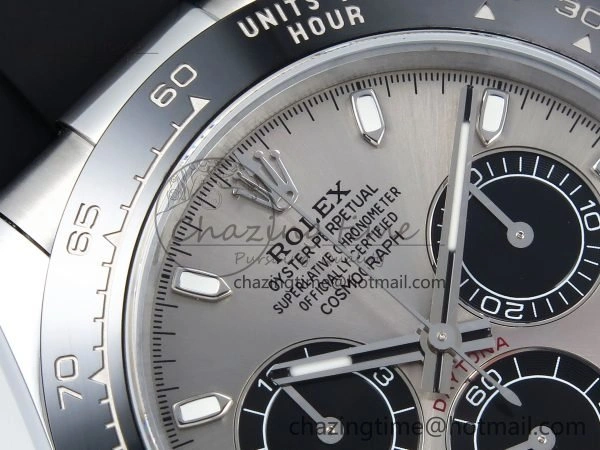 Daytona 116519 QF 1:1 Best Edition Gray Dial on Oysterflex Strap SH4130 V3 (Gain Weight)
