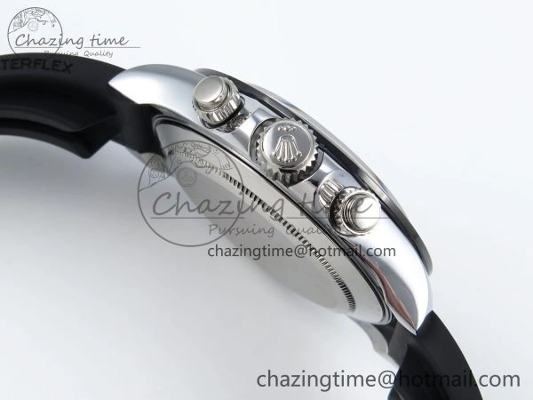 Daytona 116519 QF 1:1 Best Edition Gray Numeral Dial on Oysterflex Strap SH4130 V3 (Gain Weight)