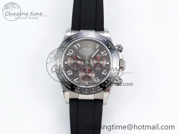 Daytona 116519 QF 1:1 Best Edition Gray Numeral Dial on Oysterflex Strap SH4130 V3 (Gain Weight)