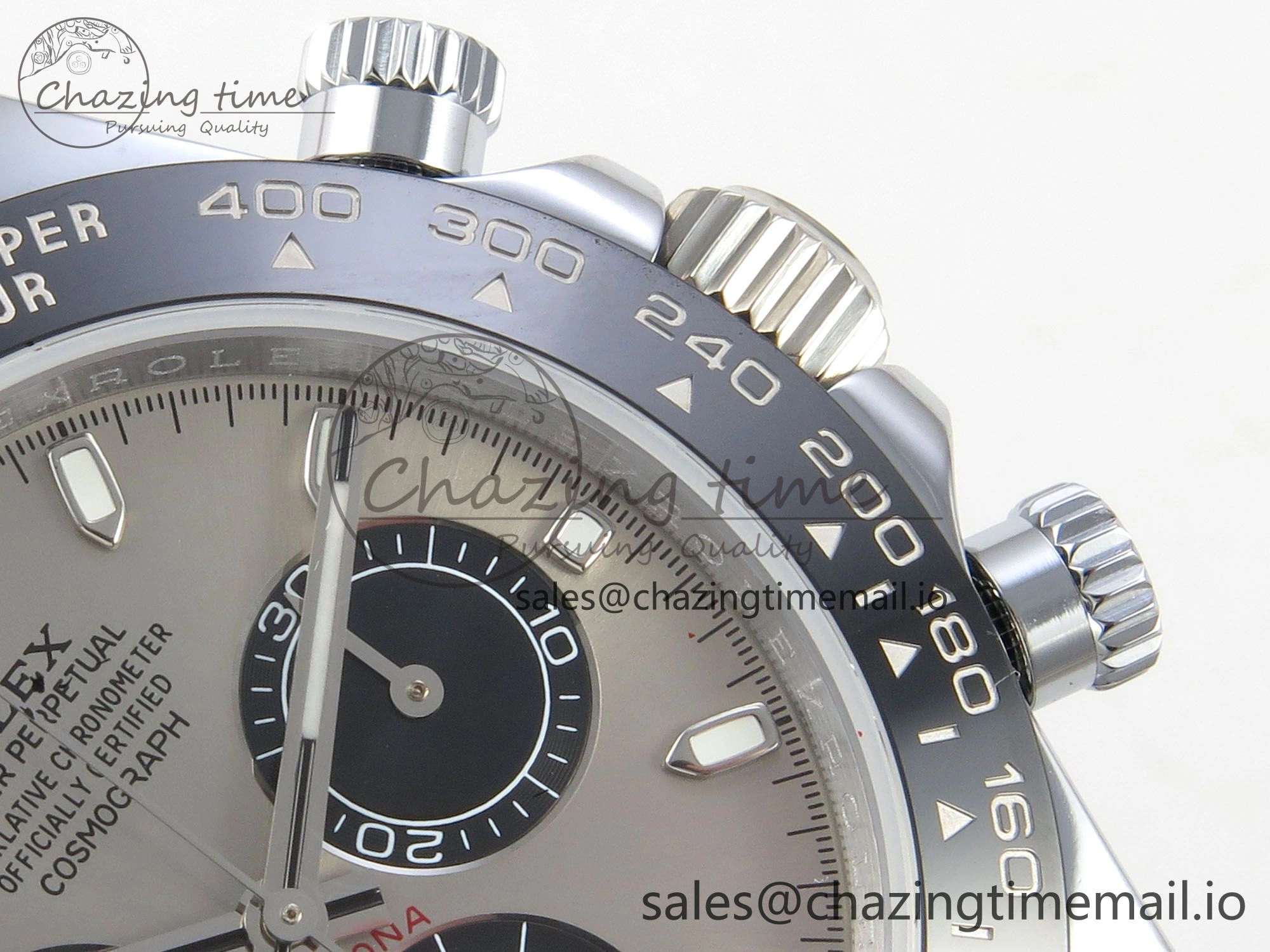 Daytona 116519 QF 1:1 Best Edition Grey Black Dial on Oysterflex Strap SH4130 V11（Gain Weight）