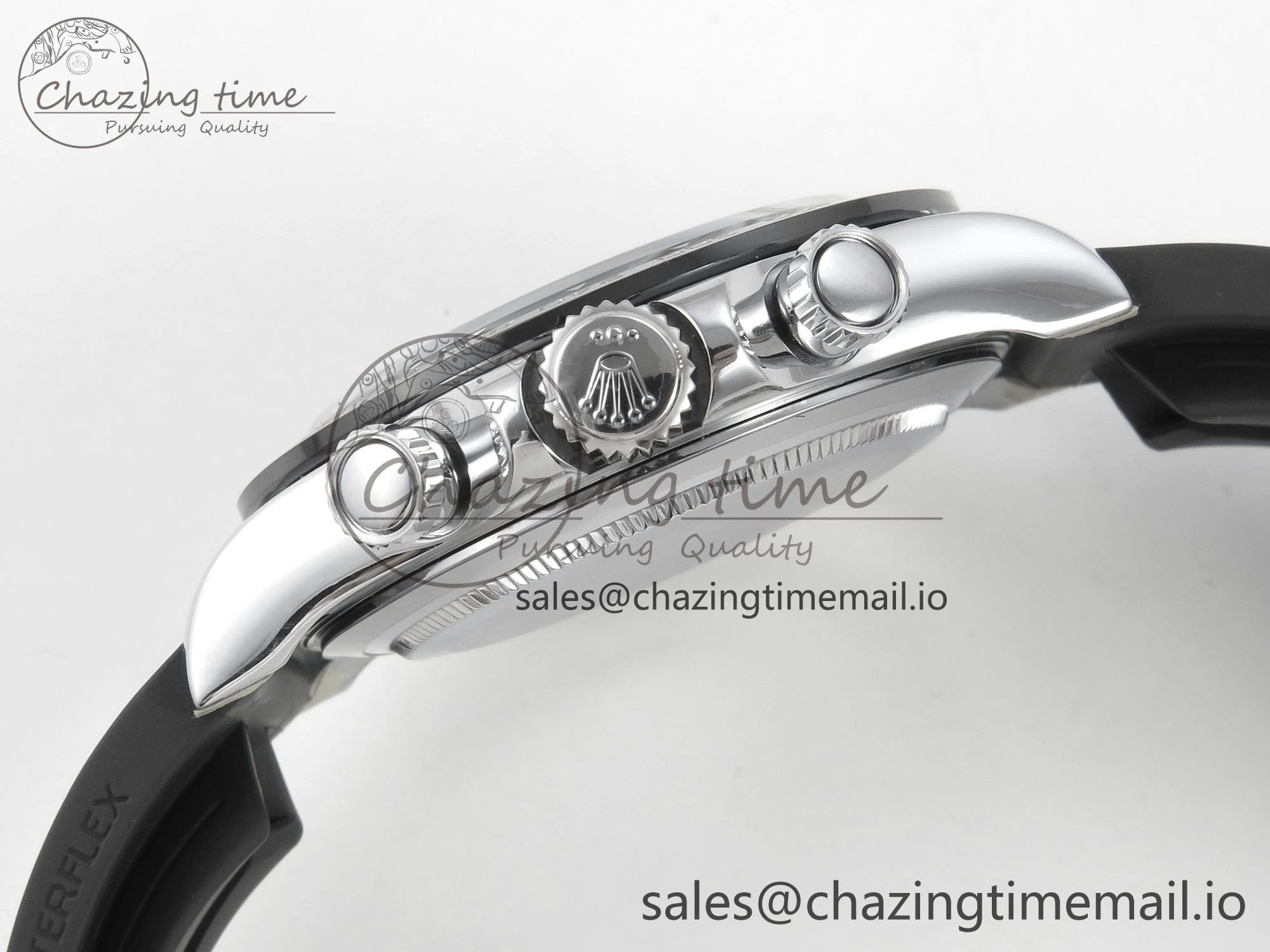 Daytona 116519 QF 1:1 Best Edition Grey Black Dial on Oysterflex Strap SH4130 V11（Gain Weight）