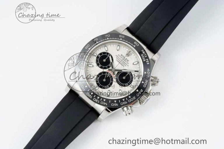Daytona 116519 QF 1:1 Best Edition Meteorite Dial on Oysterflex Rubber Strap SA4130