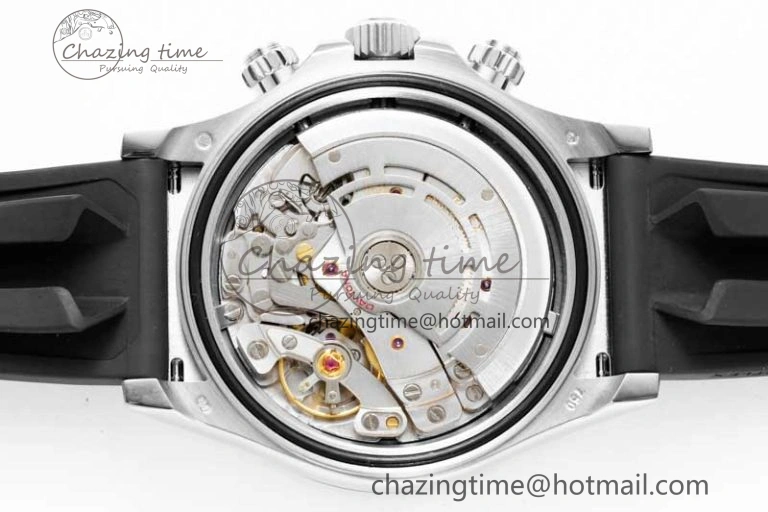 Daytona 116519 QF 1:1 Best Edition Meteorite Dial on Oysterflex Rubber Strap SA4130