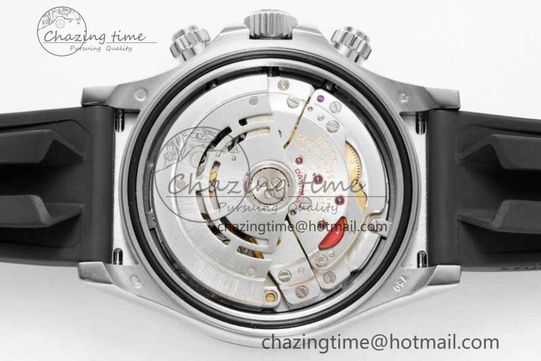 Daytona 116519 QF 1:1 Best Edition Meteorite Dial on Oysterflex Rubber Strap SA4130