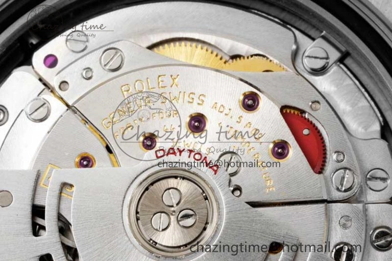 Daytona 116519 QF 1:1 Best Edition Meteorite Dial on Oysterflex Rubber Strap SA4130