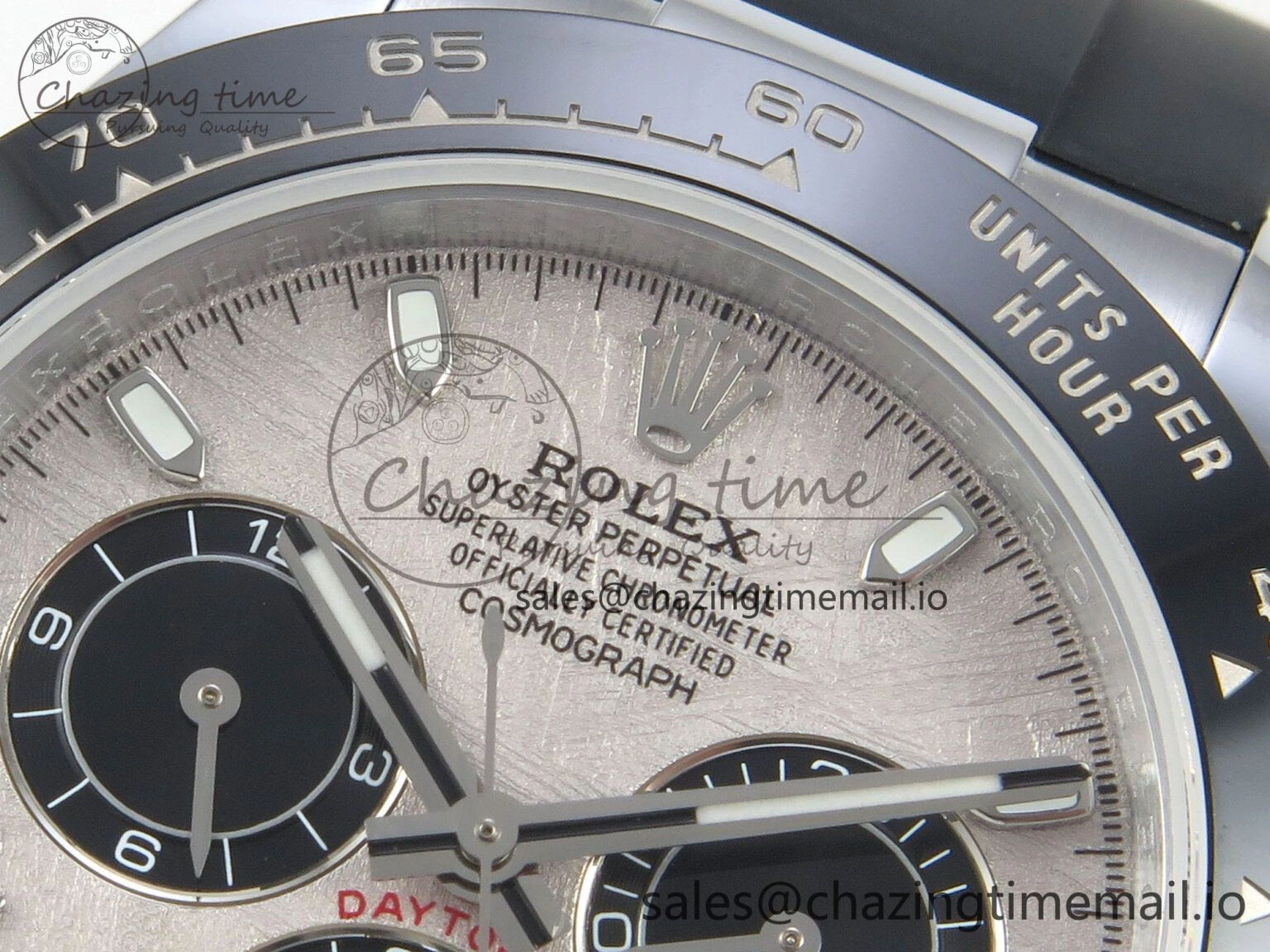 Daytona 116519 QF 1:1 Best Edition Meteorite Dial on Oysterflex Strap SH4130 V11（Gain Weight）