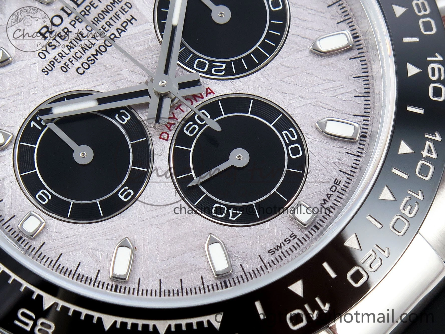 Daytona 116519 QF 1:1 Best Edition Meteorite Dial on Oysterflex Strap SH4130 V3 (Gain Weight)
