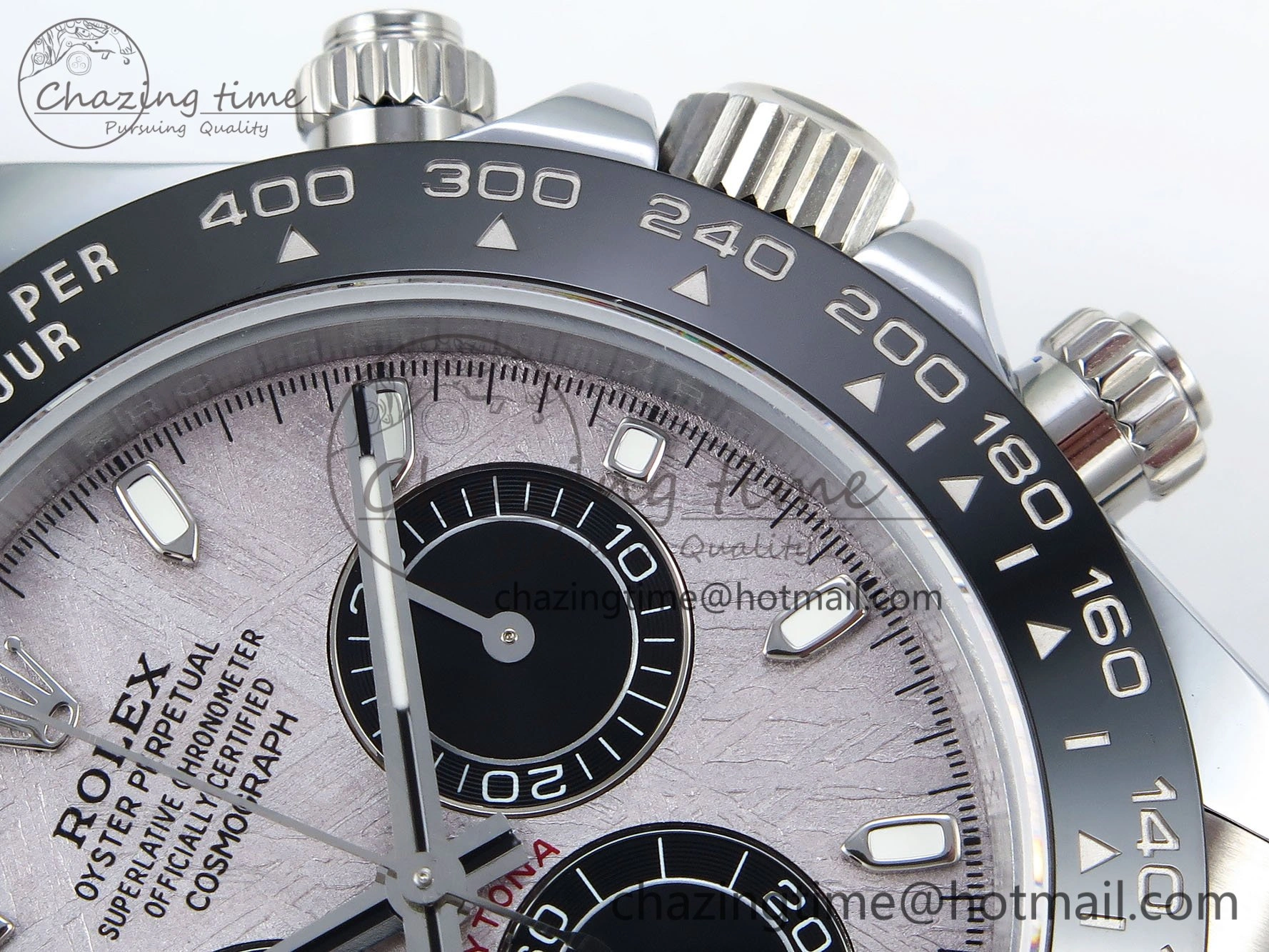 Daytona 116519 QF 1:1 Best Edition Meteorite Dial on Oysterflex Strap SH4130 V3 (Gain Weight)