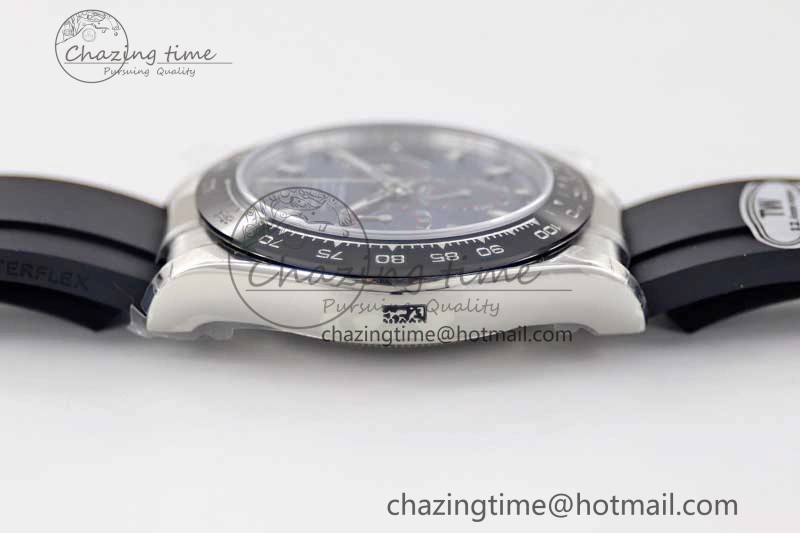 Daytona 116519 SS TWF 1:1 Best Edition 904L Steel Blue Dial on Oysterflex Strap A7750