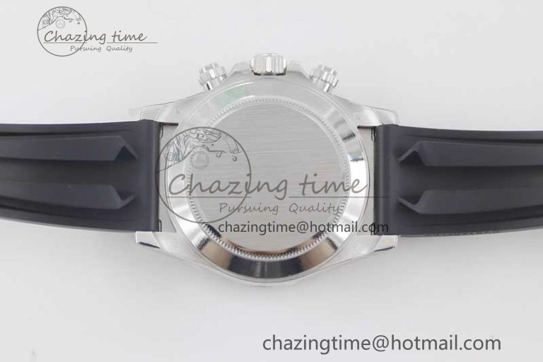 Daytona 116519 SS TWF 1:1 Best Edition 904L Steel Gray Dial on Oysterflex Strap A7750